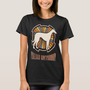 Camiseta Amo retro vintage clásico del perro de la época gr