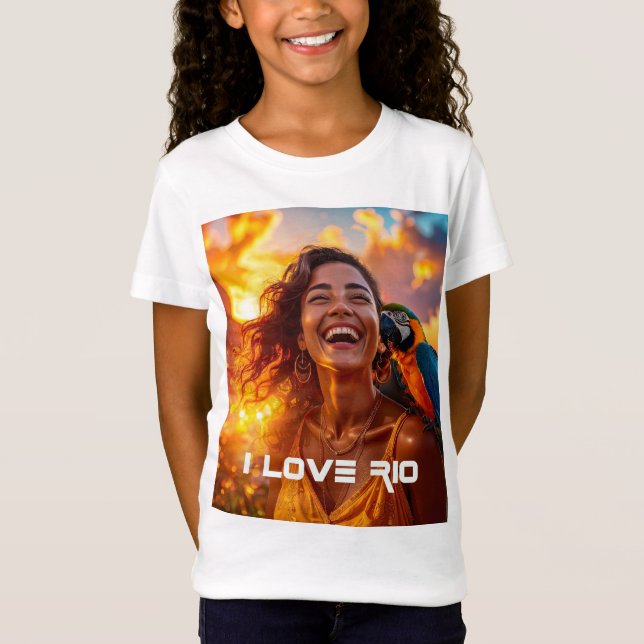 CAMISETA AMO RIO (Anverso)