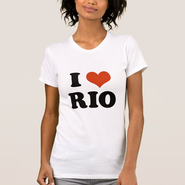 Camiseta Amo Río de Janeiro (Anverso)