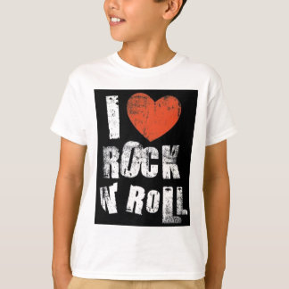 Camiseta amo rock-and-roll
