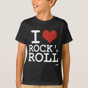 Camiseta Amo rock-and-roll