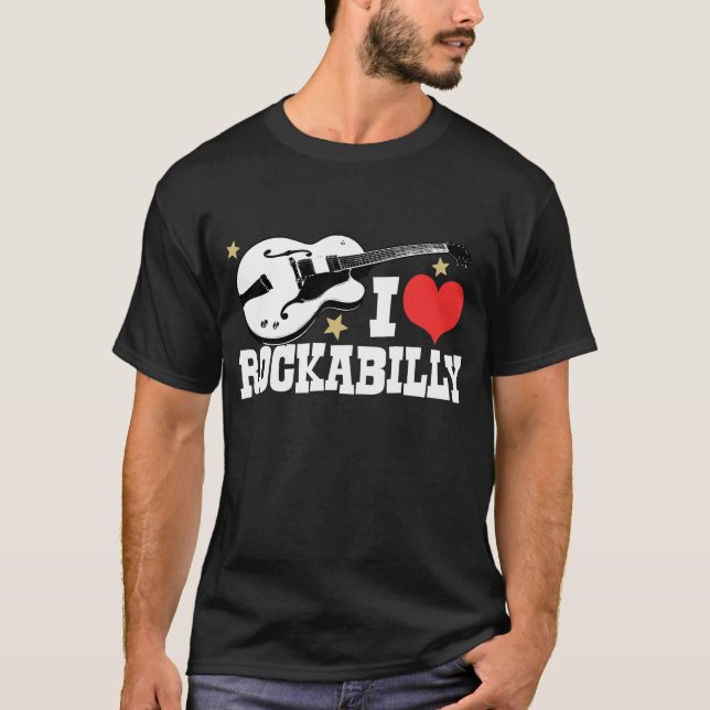 Camiseta Amo Rockabilly (Anverso)