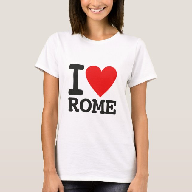 Camiseta Amo Roma (Anverso)