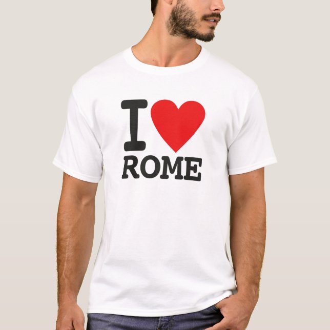 Camiseta Amo Roma (Anverso)