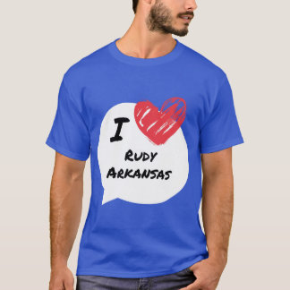 Camiseta Amo Rudy Arkansas