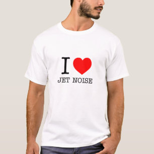 Camiseta Amo ruido del jet