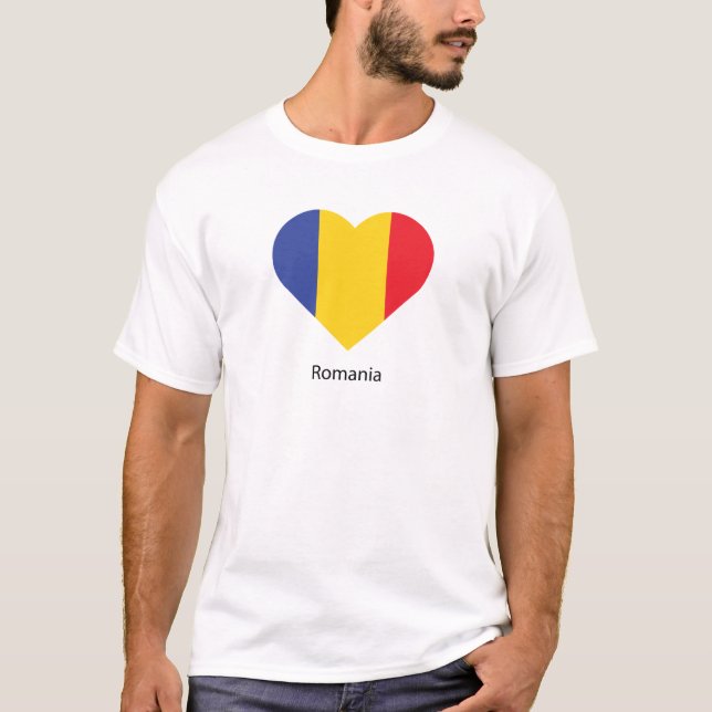 Camiseta Amo Rumania (Anverso)