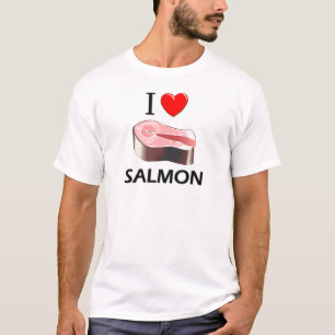 Camiseta Amo salmones