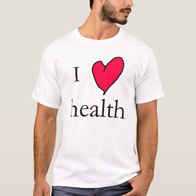 Camiseta Amo salud (Anverso)
