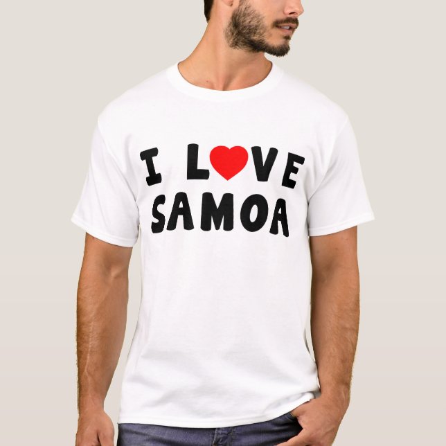 Camiseta Amo Samoa (Anverso)