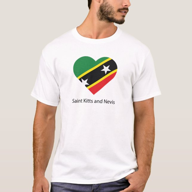 Camiseta Amo San Cristóbal y Nieves (Anverso)