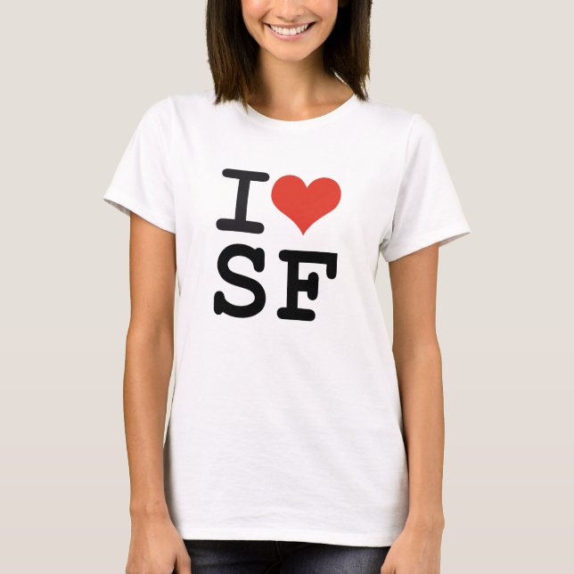 Camiseta Amo San Francisco (Anverso)