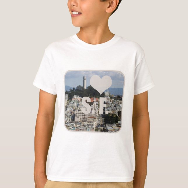 Camiseta Amo San Francisco (Anverso)