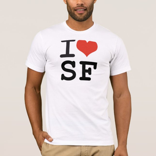 Camiseta Amo San Francisco (Anverso)