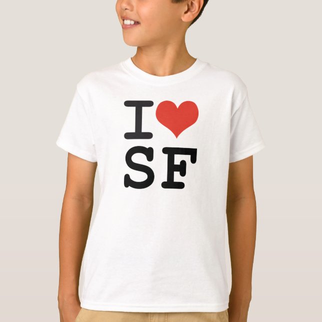 Camiseta Amo San Francisco (Anverso)