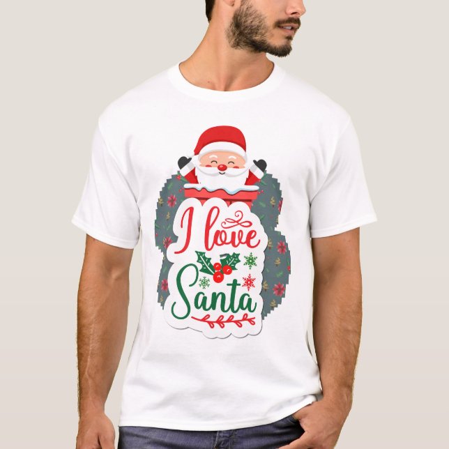 Camiseta Amo Santa (Anverso)
