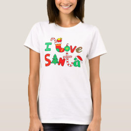 Camiseta Amo Santa