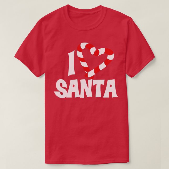 Camiseta Amo Santa (Diseño del anverso)