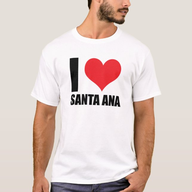 Camiseta Amo Santa Ana (Anverso)