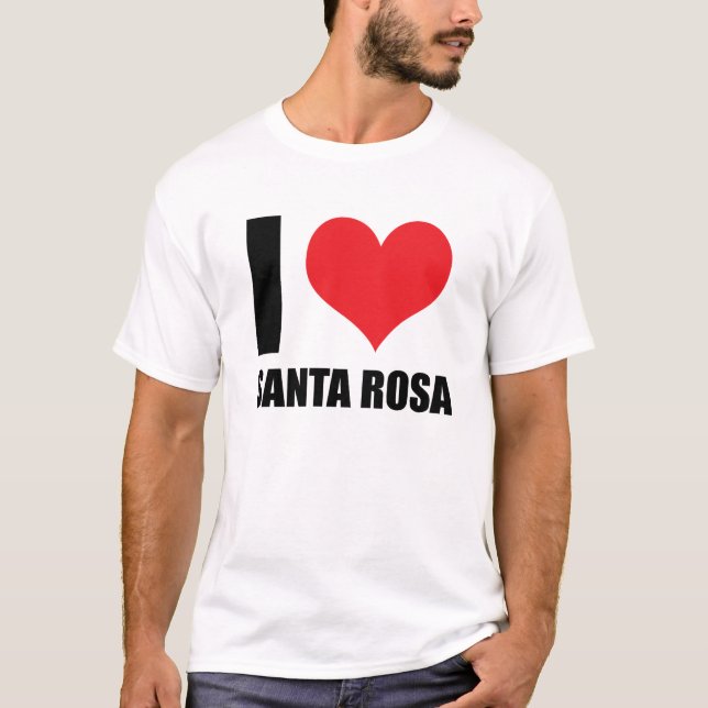 Camiseta Amo Santa Rosa (Anverso)