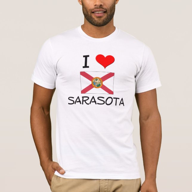 Camiseta Amo SARASOTA la Florida (Anverso)