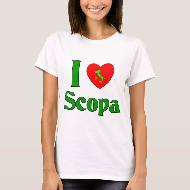 Camiseta Amo Scopa (Anverso)