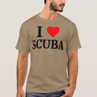 Camiseta Amo Scuba Heart 1