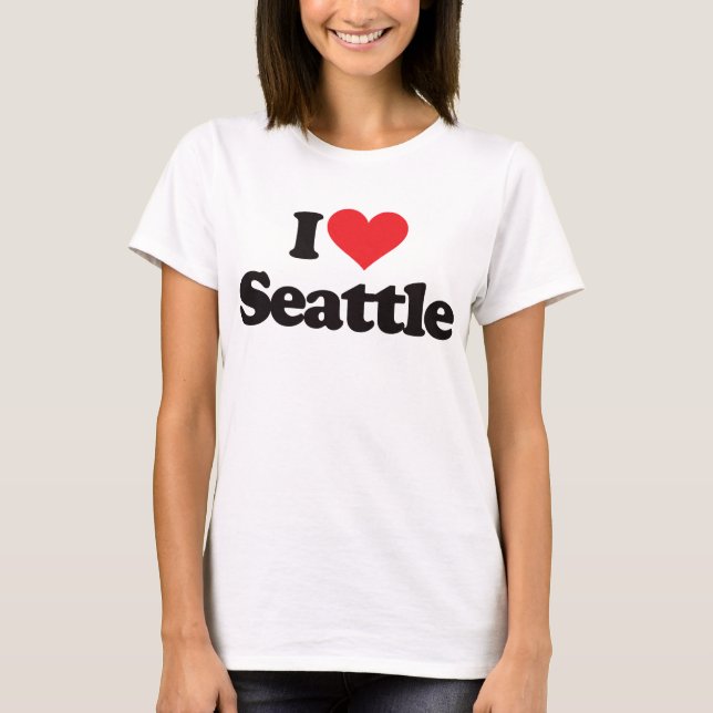 Camiseta Amo Seattle (Anverso)