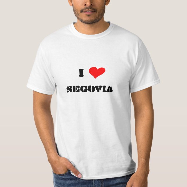 Camiseta Amo Segovia (Anverso)