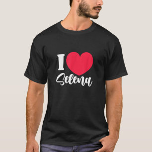 Camiseta Amo Selena Nombre Apodo El día de San Valentín de