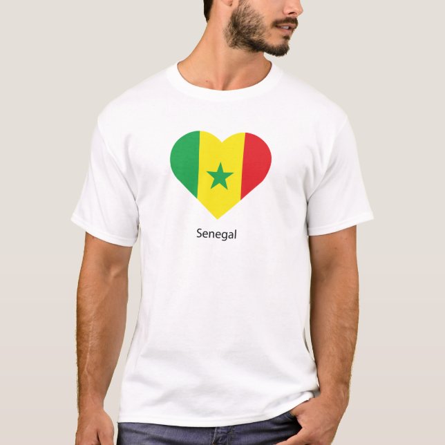 Camiseta Amo Senegal (Anverso)