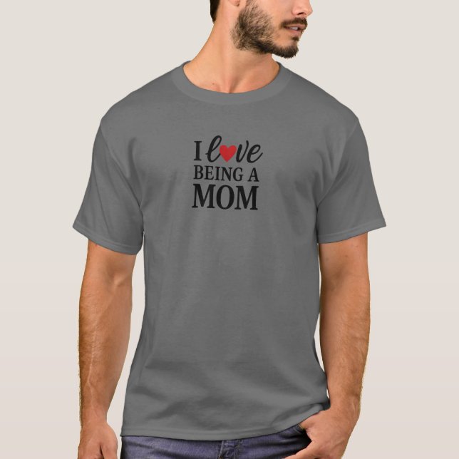 Camiseta Amo ser mamá (Anverso)