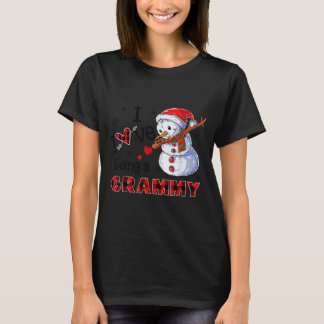 Camiseta Amo ser un muñeco de nieve Grammy Dab Navidad 2020