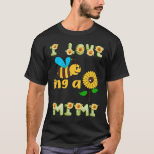 Camiseta Amo ser una abeja girasol Mimi madre abeja