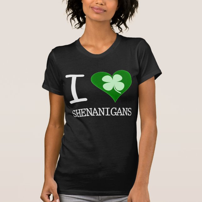 Camiseta amo shenanigans (Anverso)