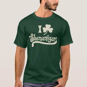 Camiseta Amo Shenanigans Trébol de Trébol Día de San Patric