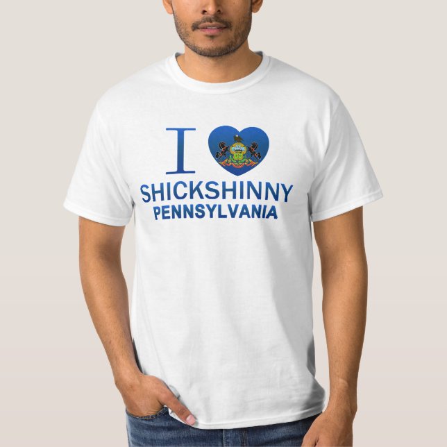 Camiseta Amo Shickshinny, PA (Anverso)