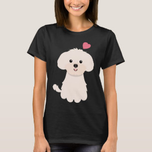 Camiseta Amo Shih Blanco Poo Shihpoo Shih Tzu Poodle Mix