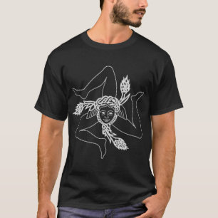 Camiseta Amo Sicilia Sicilia Trinacria
