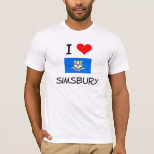 Camiseta Amo Simsbury Connecticut