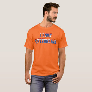 Camiseta Amo Sinterklaas, ayuda holandesa del holandés