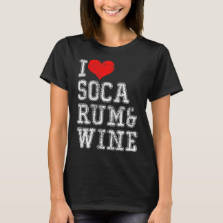 Camiseta Amo Soca ron vino