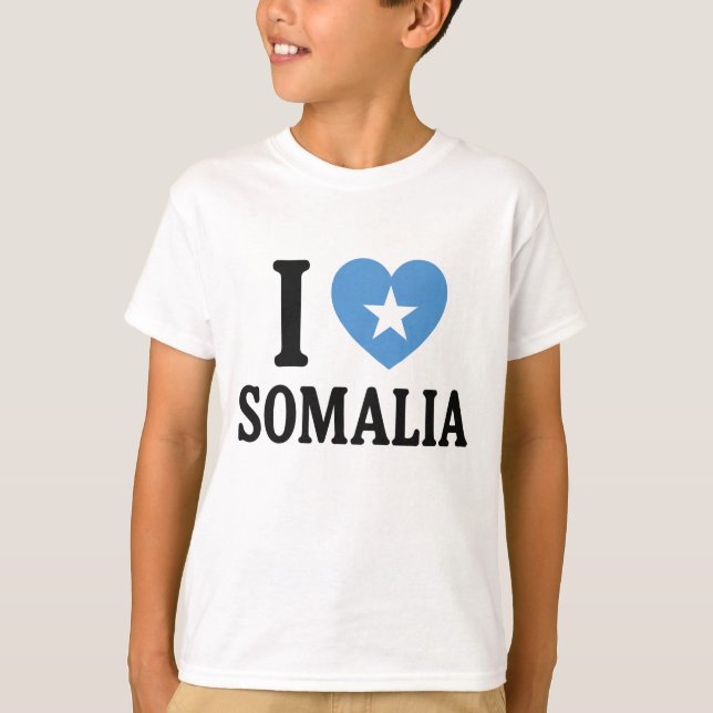 Camiseta Amo Somalia (Anverso)