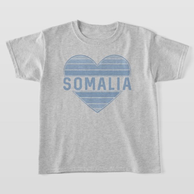 Camiseta Amo Somalia, corazón somalí (Distribución)