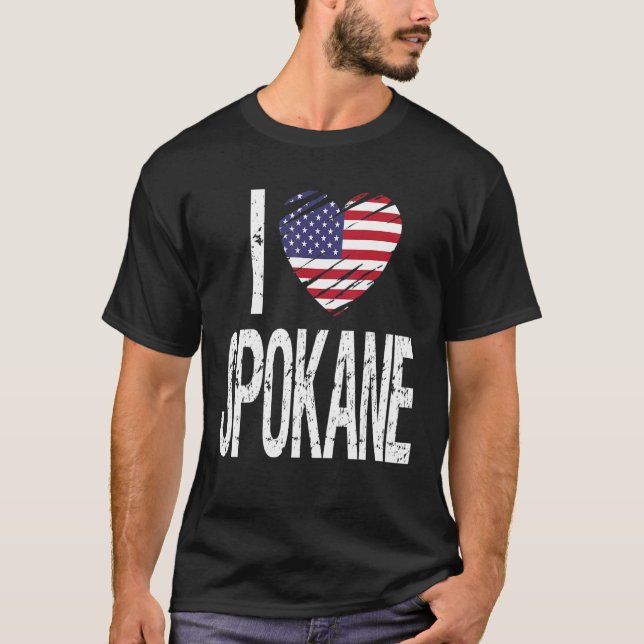 Camiseta Amo Spokane (Anverso)