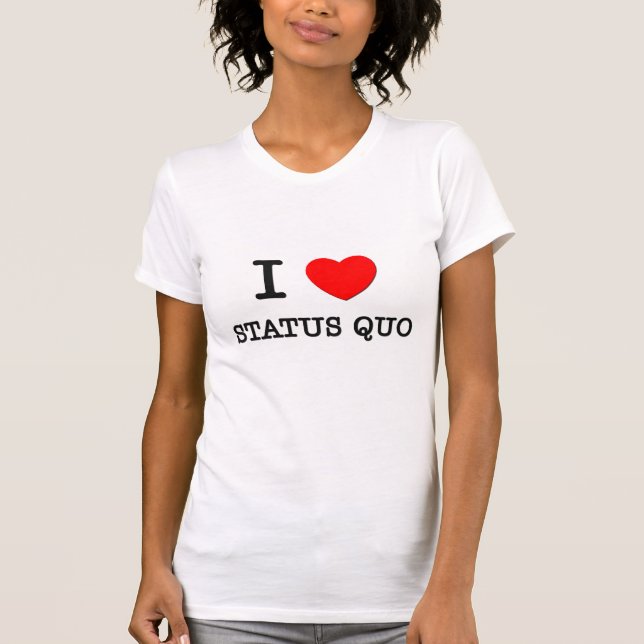 Camiseta Amo status quo (Anverso)