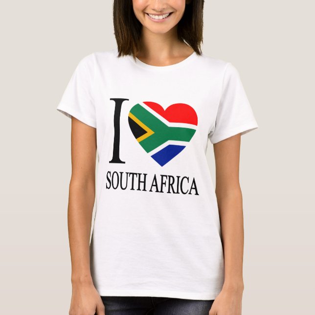 Camiseta Amo Sudáfrica (Anverso)
