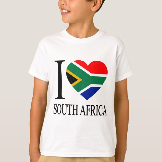 Camiseta Amo Sudáfrica (Anverso)