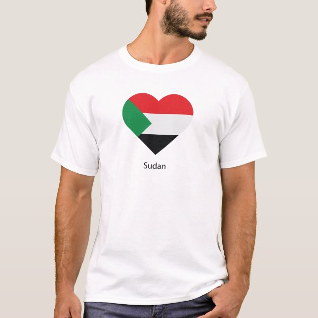 Camiseta Amo Sudán (Anverso)