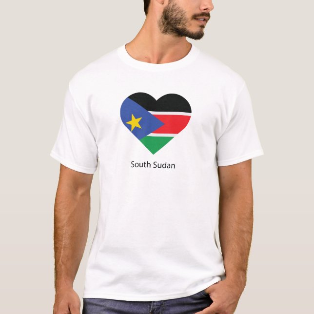 Camiseta Amo Sudán del Sur (Anverso)